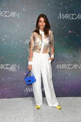 Marvy Rieder at the MARC CAIN FASHION SHOW as part of the Berlin Fashion Week Herbert Winter 2025 in Berlin on 31 01 2025