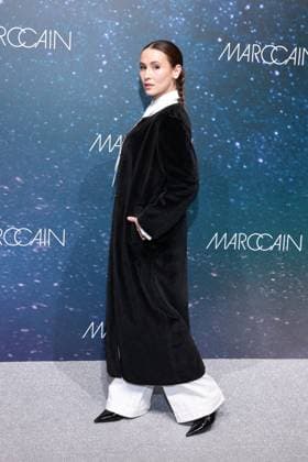 31 01 2025, Jessica De Oliveira at the Marc Cain Fashion Show Parallel Universe at Berlin Fashion Week 2025, Kraftwerk Berlin, Berlin, Berlin Germany