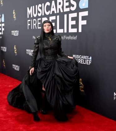 Lady Gaga arrives for the 67th Annual Grammy Awards at Crypto.com Arena in Los Angeles on February 2, 2025. The awards ceremony will honor the best recordings, compositions, and artists from September 16, 2023, to August 30. 2024, as chosen by the members of the Recording Academy.  LAP20250202211 JIMxRUYMEN
