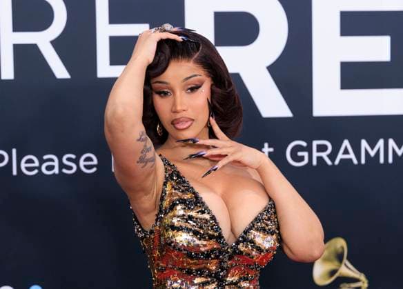 February 2, 2025, Los Angeles, California, USA: Cardi B at the 67th Grammy Awards held on Sunday February 2, 2025 at Crypto.com Arena in Los Angeles California. JAVIER ROJAS PI Los Angeles USA - ZUMAp124 20250202_zaa_p124_007 Copyright: xJavierxRojasx
