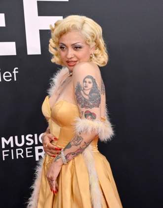 Mon Laferte arrives for the 67th Annual Grammy Awards at Crypto.com Arena in Los Angeles on February 2, 2025. The awards ceremony will honor the best recordings, compositions, and artists from September 16, 2023, to August 30. 2024, as chosen by the members of the Recording Academy.  LAP20250202264 JIMxRUYMEN