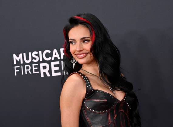 Kylie Cantrall arrives for the 67th Annual Grammy Awards at Crypto.com Arena in Los Angeles on February 2, 2025. The awards ceremony will honor the best recordings, compositions, and artists from September 16, 2023, to August 30. 2024, as chosen by the members of the Recording Academy.  LAP20250202253 JIMxRUYMEN