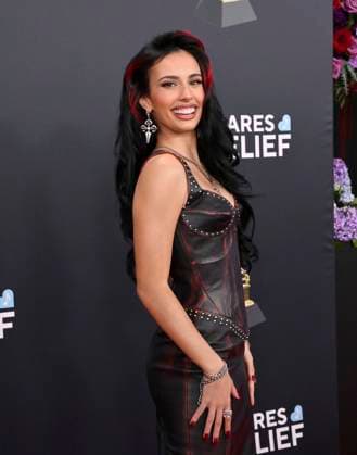 Kylie Cantrall arrives for the 67th Annual Grammy Awards at Crypto.com Arena in Los Angeles on February 2, 2025. The awards ceremony will honor the best recordings, compositions, and artists from September 16, 2023, to August 30. 2024, as chosen by the members of the Recording Academy.  LAP20250202254 JIMxRUYMEN
