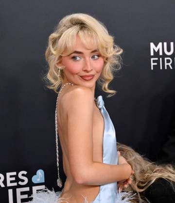 Sabrina Carpenter arrives for the 67th Annual Grammy Awards at Crypto.com Arena in Los Angeles on February 2, 2025. The awards ceremony will honor the best recordings, compositions, and artists from September 16, 2023, to August 30. 2024, as chosen by the members of the Recording Academy.  LAP20250202278 JIMxRUYMEN