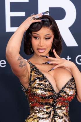 February 2, 2025, Los Angeles, California, USA: Cardi B at the 67th Grammy Awards held on Sunday February 2, 2025 at Crypto.com Arena in Los Angeles California. JAVIER ROJAS PI Los Angeles USA - ZUMAp124 20250202_zaa_p124_018 Copyright: xJavierxRojasx
