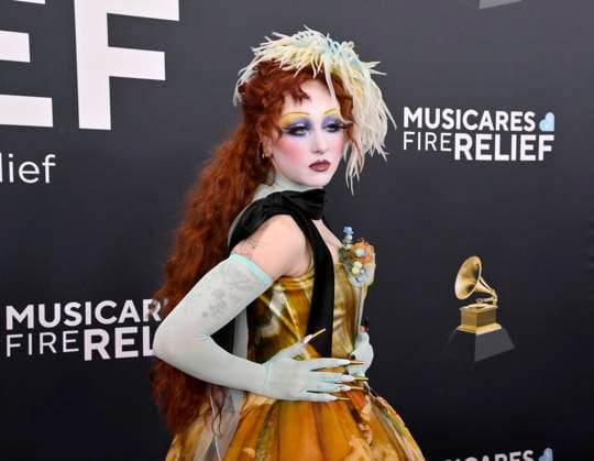 Chappell Roan arrives for the 67th Annual Grammy Awards at Crypto.com Arena in Los Angeles on February 2, 2025. The awards ceremony will honor the best recordings, compositions, and artists from September 16, 2023, to August 30. 2024, as chosen by the members of the Recording Academy.  LAP20250202309 JIMxRUYMEN