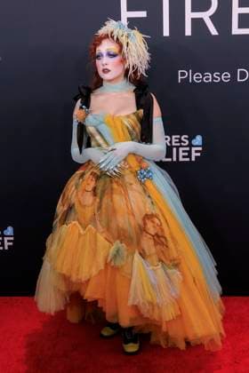 February 2, 2025, Los Angeles, California, USA: Chappell Roan at the 67th Grammy Awards held at Crypto.com Arena in Los Angeles California on Sunday February 2, 2025. JAVIER ROJAS PI Los Angeles USA - ZUMAp124 20250202_zaa_p124_038 Copyright: xJavierxRojasx