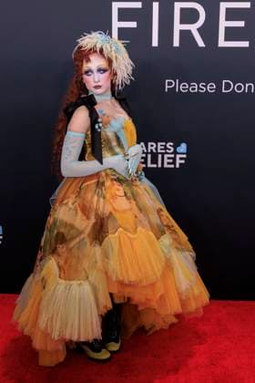 February 2, 2025, Los Angeles, California, USA: Chappell Roan at the 67th Grammy Awards held at Crypto.com Arena in Los Angeles California on Sunday February 2, 2025. JAVIER ROJAS PI Los Angeles USA - ZUMAp124 20250202_zaa_p124_040 Copyright: xJavierxRojasx