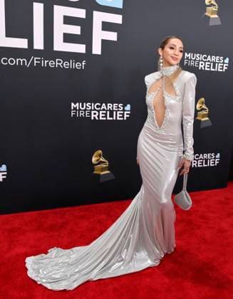 Jesaiah arrives for the 67th Annual Grammy Awards at Crypto.com Arena in Los Angeles on February 2, 2025. The awards ceremony will honor the best recordings, compositions, and artists from September 16, 2023, to August 30. 2024, as chosen by the members of the Recording Academy.  LAP20250202335 JIMxRUYMEN