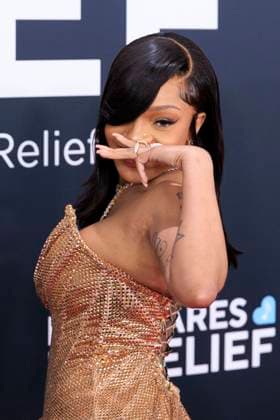 February 2, 2025, Los Angeles, California, USA: Glorilla at the 67th Grammy Awards held on Sunday February 2, 2025 at Crypto.com Arena in Los Angeles California. JAVIER ROJAS PI Los Angeles USA - ZUMAp124 20250202_zaa_p124_048 Copyright: xJavierxRojasx