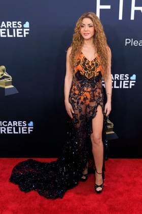 February 2, 2025, Los Angeles, California, USA: Shakira at the 67th Grammy Awards held on Sunday February 2, 2025 at Crypto.com Arena in Los Angeles California. JAVIER ROJAS PI Los Angeles USA - ZUMAp124 20250202_zaa_p124_049 Copyright: xJavierxRojasx