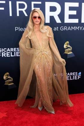 February 2, 2025, Los Angeles, California, USA: Paris Hilton at the 67th Grammy Awards held on Sunday February 2, 2025 at Crypto.com Arena in Los Angeles California. JAVIER ROJAS PI Los Angeles USA - ZUMAp124 20250202_zaa_p124_050 Copyright: xJavierxRojasx