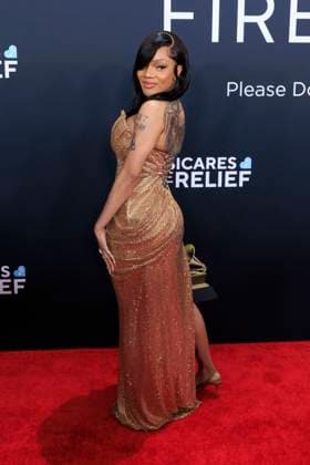 February 2, 2025, Los Angeles, California, USA: Glorilla at the 67th Grammy Awards held on Sunday February 2, 2025 at Crypto.com Arena in Los Angeles California. JAVIER ROJAS PI Los Angeles USA - ZUMAp124 20250202_zaa_p124_051 Copyright: xJavierxRojasx