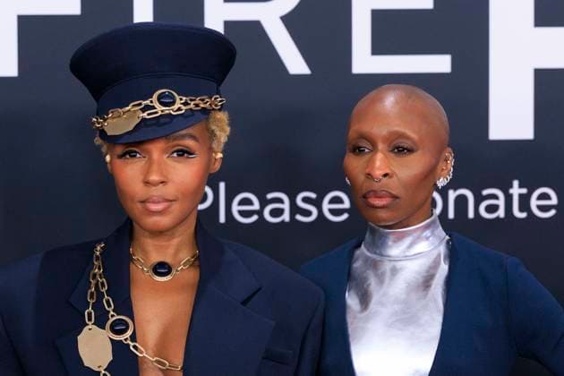 February 2, 2025, Los Angeles, California, USA: (L-R) Janelle Monae and Cynthia Erivo at the 67th Grammy Awards held on Sunday February 2, 2025 at Crypto.com Arena in Los Angeles California. JAVIER ROJAS PI Los Angeles USA - ZUMAp124 20250202_zaa_p124_054 Copyright: xJavierxRojasx