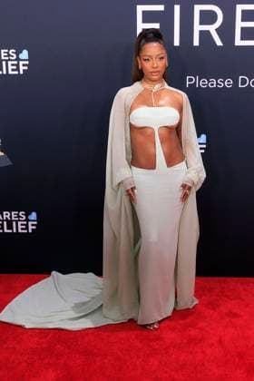 February 2, 2025, Los Angeles, California, USA: Victoria Monet at the 67th Grammy Awards held on Sunday February 2, 2025 at Crypto.com Arena in Los Angeles California. JAVIER ROJAS PI Los Angeles USA - ZUMAp124 20250202_zaa_p124_063 Copyright: xJavierxRojasx