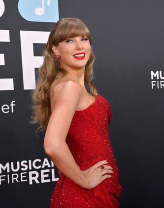 Taylor Swift arrives for the 67th Annual Grammy Awards at Crypto.com Arena in Los Angeles on February 2, 2025. The awards ceremony will honor the best recordings, compositions, and artists from September 16, 2023, to August 30. 2024, as chosen by the members of the Recording Academy.  LAP20250202356 JIMxRUYMEN