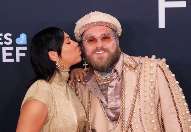 February 2, 2025, Los Angeles, California, USA: Raiche Wright and Teddy Swims at the 67th Grammy Awards held at Crypto.com Arena in Los Angeles California on Sunday February 2, 2025. JAVIER ROJAS PI Los Angeles USA - ZUMAp124 20250202_zaa_p124_138 Copyright: xJavierxRojasx