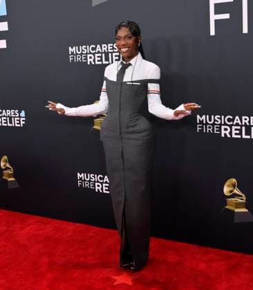 Doechii arrives for the 67th Annual Grammy Awards at Crypto.com Arena in Los Angeles on February 2, 2025. The awards ceremony will honor the best recordings, compositions, and artists from September 16, 2023, to August 30. 2024, as chosen by the members of the Recording Academy.  LAP20250202368 JIMxRUYMEN