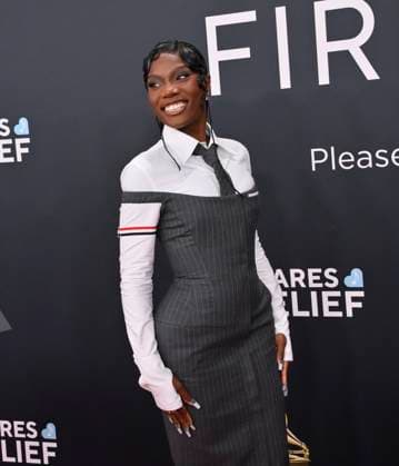 Doechii arrives for the 67th Annual Grammy Awards at Crypto.com Arena in Los Angeles on February 2, 2025. The awards ceremony will honor the best recordings, compositions, and artists from September 16, 2023, to August 30. 2024, as chosen by the members of the Recording Academy.  LAP20250202370 JIMxRUYMEN