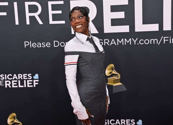 Doechii arrives for the 67th Annual Grammy Awards at Crypto.com Arena in Los Angeles on February 2, 2025. The awards ceremony will honor the best recordings, compositions, and artists from September 16, 2023, to August 30. 2024, as chosen by the members of the Recording Academy.  LAP20250202371 JIMxRUYMEN