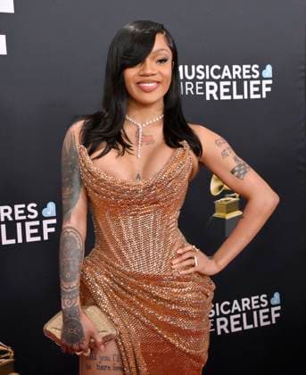 GloRilla arrives for the 67th Annual Grammy Awards at Crypto.com Arena in Los Angeles on February 2, 2025. The awards ceremony will honor the best recordings, compositions, and artists from September 16, 2023, to August 30. 2024, as chosen by the members of the Recording Academy.  LAP20250202385 JIMxRUYMEN
