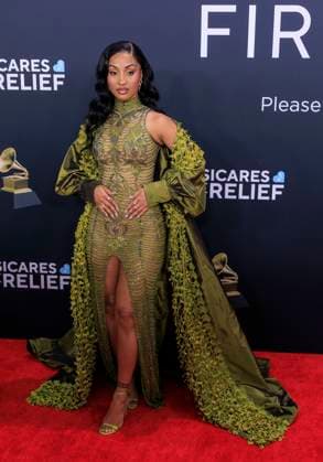 February 2, 2025, Los Angeles, California, USA: Shenseea at the 67th Grammy Awards held at Crypto.com Arena in Los Angeles California on Sunday February 2, 2025. JAVIER ROJAS PI Los Angeles USA - ZUMAp124 20250202_zaa_p124_166 Copyright: xJavierxRojasx