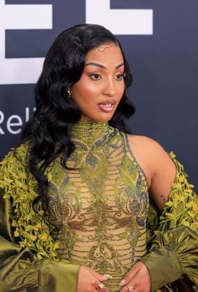 February 2, 2025, Los Angeles, California, USA: Shenseea at the 67th Grammy Awards held at Crypto.com Arena in Los Angeles California on Sunday February 2, 2025. JAVIER ROJAS PI Los Angeles USA - ZUMAp124 20250202_zaa_p124_167 Copyright: xJavierxRojasx