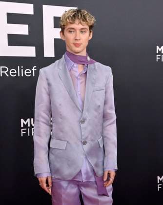 Troye Sivan arrives for the 67th Annual Grammy Awards at Crypto.com Arena in Los Angeles on February 2, 2025. The awards ceremony will honor the best recordings, compositions, and artists from September 16, 2023, to August 30. 2024, as chosen by the members of the Recording Academy.  LAP20250202396 JIMxRUYMEN