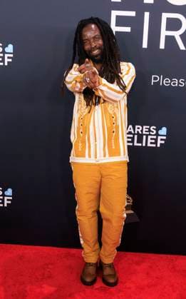 February 2, 2025, Los Angeles, California, USA: Rocky Dawuni at the 67th Grammy Awards held at Crypto.com Arena in Los Angeles California on Sunday February 2, 2025. JAVIER ROJAS PI Los Angeles USA - ZUMAp124 20250202_zaa_p124_199 Copyright: xJavierxRojasx
