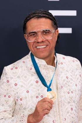 February 2, 2025, Los Angeles, California, USA: Hamilton de Holanda at the 67th Grammy Awards held at Crypto.com Arena in Los Angeles California on Sunday February 2, 2025. JAVIER ROJAS PI Los Angeles USA - ZUMAp124 20250202_zaa_p124_205 Copyright: xJavierxRojasx