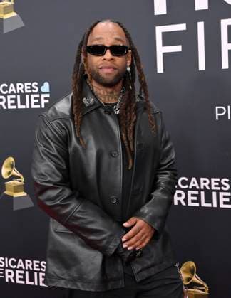 Ty Dolla Sign arrives for the 67th Annual Grammy Awards at Crypto.com Arena in Los Angeles on February 2, 2025. The awards ceremony will honor the best recordings, compositions, and artists from September 16, 2023, to August 30. 2024, as chosen by the members of the Recording Academy.  LAP20250202418 JIMxRUYMEN