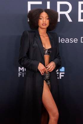 February 2, 2025, Los Angeles, California, USA: Willow Smith at the 67th Grammy Awards held at Crypto.com Arena in Los Angeles California on Sunday February 2, 2025. JAVIER ROJAS PI Los Angeles USA - ZUMAp124 20250202_zaa_p124_216 Copyright: xJavierxRojasx
