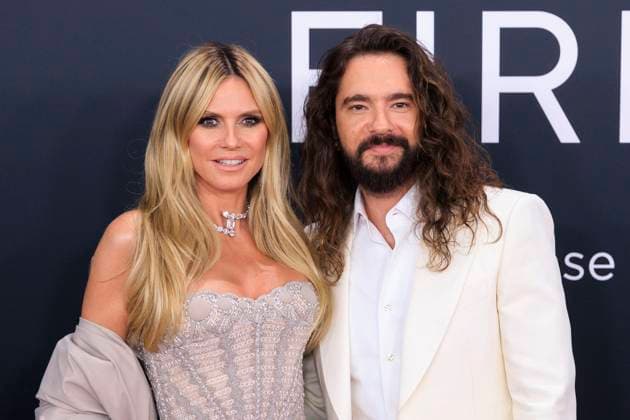 February 2, 2025, Los Angeles, California, USA: (L-R) Heidi Klum and Tom Kaulitz at the 67th Grammy Awards held on Sunday February 2, 2025 at Crypto.com Arena in Los Angeles California. JAVIER ROJAS PI Los Angeles USA - ZUMAp124 20250202_zaa_p124_246 Copyright: xJavierxRojasx