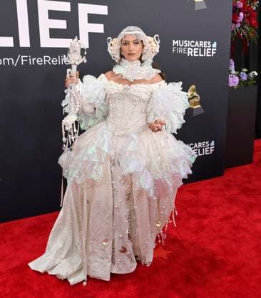 Sierra Ferrell arrives for the 67th Annual Grammy Awards at Crypto.com Arena in Los Angeles on February 2, 2025. The awards ceremony will honor the best recordings, compositions, and artists from September 16, 2023, to August 30. 2024, as chosen by the members of the Recording Academy.  LAP20250202491 JIMxRUYMEN