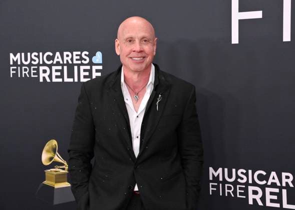 Kit Wakely arrives for the 67th Annual Grammy Awards at Crypto.com Arena in Los Angeles on February 2, 2025. The awards ceremony will honor the best recordings, compositions, and artists from September 16, 2023, to August 30. 2024, as chosen by the members of the Recording Academy.  LAP20250202495 JIMxRUYMEN
