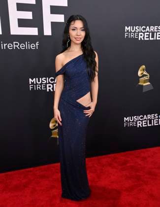 Tiffany Ma arrives for the 67th Annual Grammy Awards at Crypto.com Arena in Los Angeles on February 2, 2025. The awards ceremony will honor the best recordings, compositions, and artists from September 16, 2023, to August 30. 2024, as chosen by the members of the Recording Academy.  LAP20250202500 JIMxRUYMEN