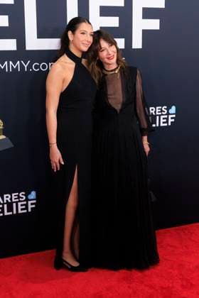 February 2, 2025, Los Angeles, California, USA: (L-R) Daisy Swirsky and Jody Gerson at the 67th Grammy Awards held on Sunday February 2, 2025 at Crypto.com Arena in Los Angeles California. JAVIER ROJAS PI Los Angeles USA - ZUMAp124 20250202_zaa_p124_270 Copyright: xJavierxRojasx