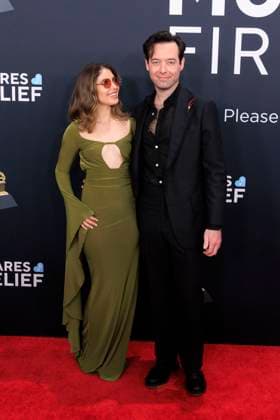 February 2, 2025, Los Angeles, California, USA: (L-R) Rosabelle Eales and Chaz Sexton at the 67th Grammy Awards held on Sunday February 2, 2025 at Crypto.com Arena in Los Angeles California. JAVIER ROJAS PI Los Angeles USA - ZUMAp124 20250202_zaa_p124_396 Copyright: xJavierxRojasx