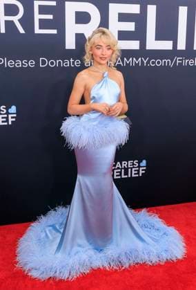 February 2, 2025, Los Angeles, California, USA: Sabrina Carpenter at the 67th Grammy Awards held at Crypto.com Arena in Los Angeles California on Sunday February 2, 2025. JAVIER ROJAS PI Los Angeles USA - ZUMAp124 20250202_zaa_p124_440 Copyright: xJavierxRojasx
