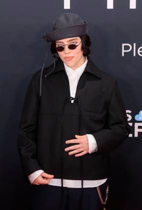 February 2, 2025, Los Angeles, California, USA: Billie Eilish at the 67th Grammy Awards held at Crypto.com Arena in Los Angeles California on Sunday February 2, 2025. JAVIER ROJAS PI Los Angeles USA - ZUMAp124 20250202_zaa_p124_426 Copyright: xJavierxRojasx