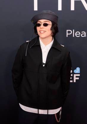 February 2, 2025, Los Angeles, California, USA: Billie Eilish at the 67th Grammy Awards held at Crypto.com Arena in Los Angeles California on Sunday February 2, 2025. JAVIER ROJAS PI Los Angeles USA - ZUMAp124 20250202_zaa_p124_428 Copyright: xJavierxRojasx