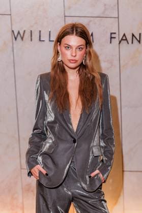 Berlin Fashion Week 10 Year Anniversary William Fan Selma May at the 10 Year Anniversary William Fan Fashion Show as part of the Berlin Fashion Week Fall Winter 2025 at the Philharmonie on 03 02 2025 in Berlin Copyright: xEventpressxKochanx