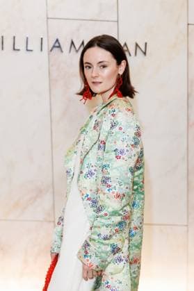 Berlin Fashion Week 10 Year Anniversary William Fan Lea van Acken at the 10 Year Anniversary William Fan Fashion Show as part of the Berlin Fashion Week Fall Winter 2025 at the Philharmonie on 03 02 2025 in Berlin Copyright: xEventpressxKochanx