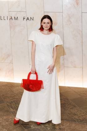 Berlin Fashion Week 10 Year Anniversary William Fan Lea van Acken at the 10 Year Anniversary William Fan Fashion Show as part of the Berlin Fashion Week Fall Winter 2025 at the Philharmonie on 03 02 2025 in Berlin Copyright: xEventpressxKochanx
