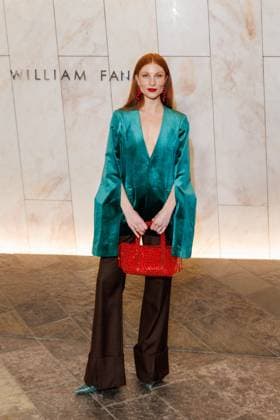 Berlin Fashion Week 10 Year Anniversary William Fan Lisa Banholzer at the 10 Year Anniversary William Fan Fashion Show as part of the Berlin Fashion Week Fall Winter 2025 at the Philharmonie on 03 02 2025 in Berlin Copyright: xEventpressxKochanx