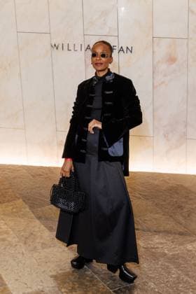 Berlin Fashion Week 10 Year Anniversary William Fan Lindiwe Suttle at the 10 Year Anniversary William Fan Fashion Show as part of the Berlin Fashion Week Fall Winter 2025 at the Philharmonie on 03 02 2025 in Berlin Copyright: xEventpressxKochanx