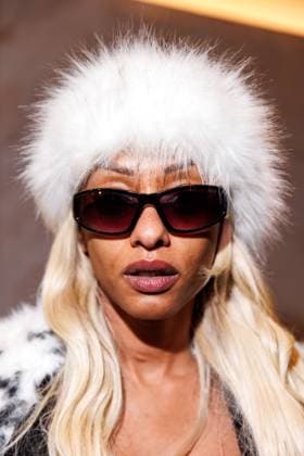 Berlin Fashion Week 10 Year Anniversary William Fan Nura Habib Omer at the 10 Year Anniversary William Fan Fashion Show as part of the Berlin Fashion Week Fall Winter 2025 at the Philharmonie on 03 02 2025 in Berlin Copyright: xEventpressxKochanx