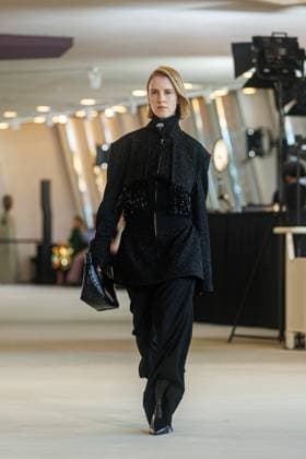 Berlin Fashion Week 10 Year Anniversary William Fan Klara Lange at the 10 Year Anniversary William Fan Fashion Show as part of the Berlin Fashion Week Fall Winter 2025 at the Philharmonie on 03 02 2025 in Berlin Copyright: xEventpressxKochanx