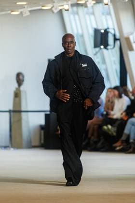 Berlin Fashion Week 10 Year Anniversary William Fan Bruce Darnell at the 10 Year Anniversary William Fan Fashion Show as part of the Berlin Fashion Week Fall Winter 2025 at the Philharmonie on 03 02 2025 in Berlin Copyright: xEventpressxKochanx