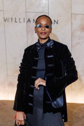 Berlin Fashion Week 10 Year Anniversary William Fan Lindiwe Suttle at the 10 Year Anniversary William Fan Fashion Show as part of the Berlin Fashion Week Fall Winter 2025 at the Philharmonie on 03 02 2025 in Berlin Copyright: xEventpressxKochanx